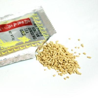 高麗人参茶GOLD 木箱 3g×50包・粉末タイプ 風邪予防対策 健康茶 韓国 