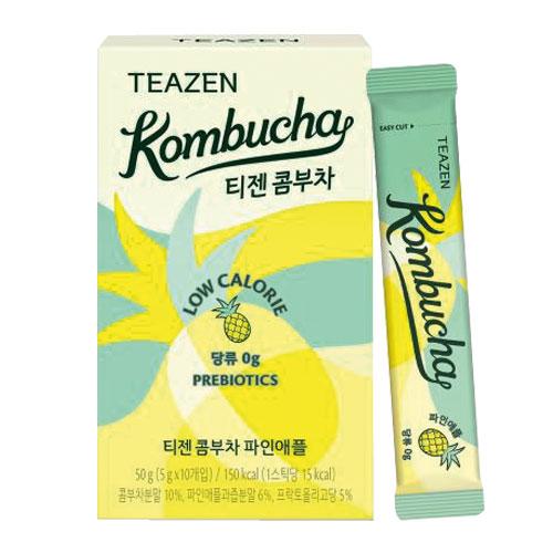 お選び3個セット】 TEAZEN ティーゼン コンブチャ 50g (5g×10包)×3箱