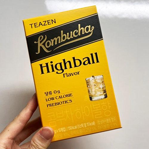 TEAZEN ティーゼン コンブチャ ハイボール 50g (5g×10包)×1箱 健康茶