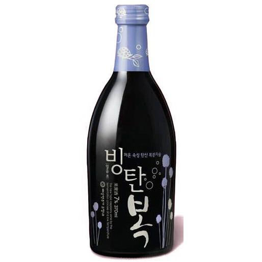 ベサンミョン酒家 氷呑福 ピンタンボク 370ml×1本 スパークリング 覆