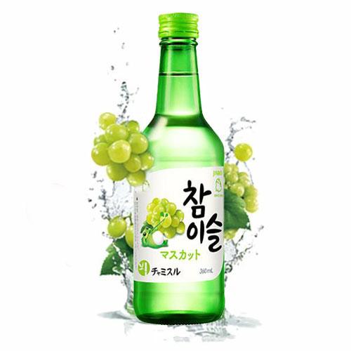 眞露 チャミスルマスカット 焼酎 360ml リキュール マスカット味 Jinro フルーツ焼酎 チョンポドエイスル お酒 韓国酒 韓国お酒 P5132 八道韓国食品 通販 Yahoo ショッピング
