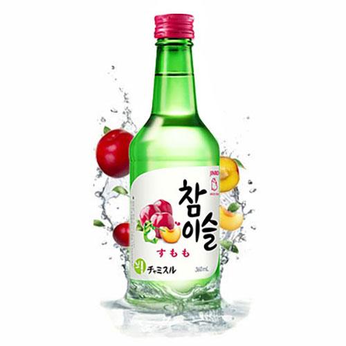 眞露 チャミスル すもも焼酎 360ml×1本 JINRO フルーツ焼酎 カクテル