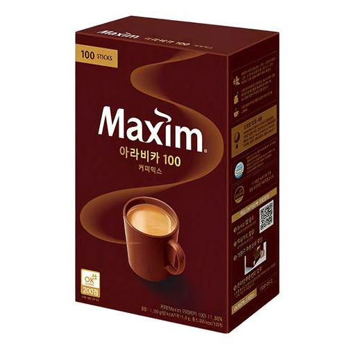 東西 Maxim アラビカ100コーヒーミックス 11.8g×100包 ドンソ