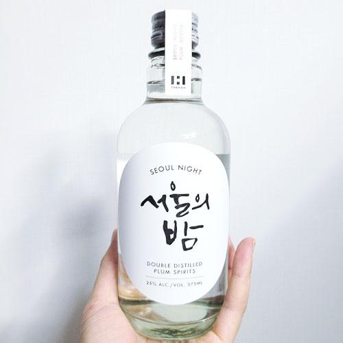 THE HAN ソウルの夜 375ml×1本・25度 梅酒 蒸留酒 プレミアム焼酎 韓国