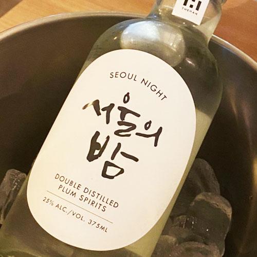 THE HAN ソウルの夜 375ml×1本・25度 梅酒 蒸留酒 プレミアム焼酎 韓国