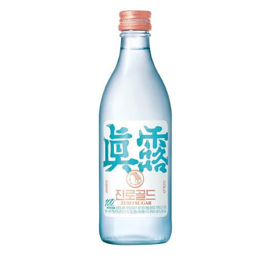 1999韓国 眞露JINRO SOJU GOLD 稀釋式焼酎 高麗 古酒 眞露 GOLD 15.5度 360ml×1本 ZERO SUGAR JINRO ゴールド ゼロシュガー