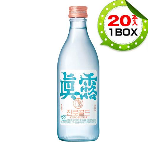 まとめ買いお得☆1個当り495円】 眞露 GOLD 15.5度 1BOX=360ml×20本