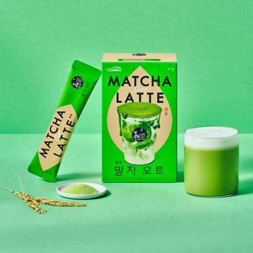 JARDIN 済州抹茶オートミールラテ 200g(20g×10包) オーガニック抹茶