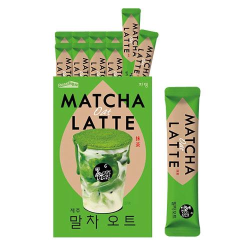 JARDIN 済州抹茶オートミールラテ 200g(20g×10包) オーガニック抹茶