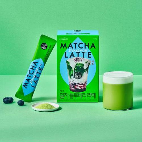 JARDIN 済州抹茶ブルーベリーラテ 200g(20g×10包) オーガニック抹茶