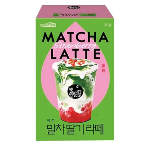 JARDIN 済州抹茶ストロベリーラテ 218g(21.8g×10包) オーガニック抹茶