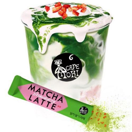 JARDIN 済州抹茶ストロベリーラテ 218g(21.8g×10包) オーガニック抹茶