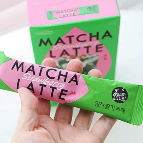 JARDIN 済州抹茶ストロベリーラテ 218g(21.8g×10包) オーガニック抹茶