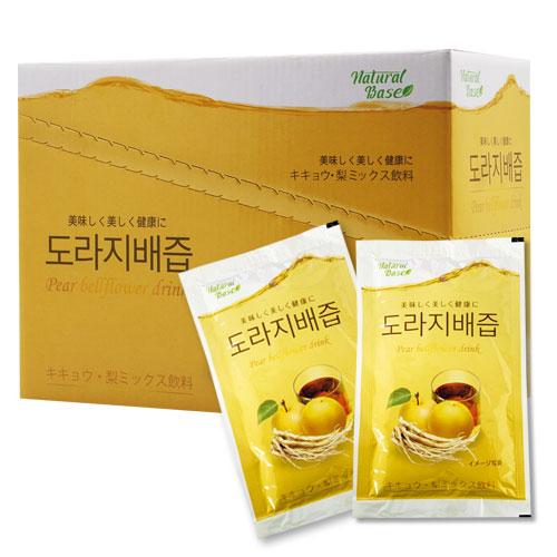 まとめ買いお得☆1個当り104円】 NaturalBase キキョウ梨ジュース 1BOX 