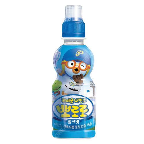 『paldo』ポロロ ジュース(ミルク味×235ml) お子様向け飲料 韓国飲料 韓国ドリンク 韓国飲み物
