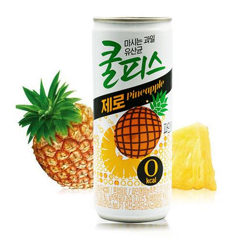 東遠 クルピス ゼロ パイナップル味 230ml×1缶 ゼロカロリー 乳酸菌