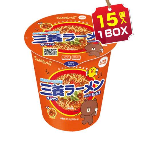 まとめ買いお得 ☆1個当り180円】 三養 サムヤンカップラーメ 1BOX=65g
