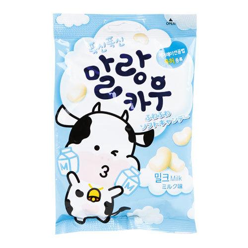ロッテ マランカウミルク味 63g マシュマロキャンディ 韓国お菓子 通販 国内送料無料 韓国食品 ふんわり食感チューインキャンディー