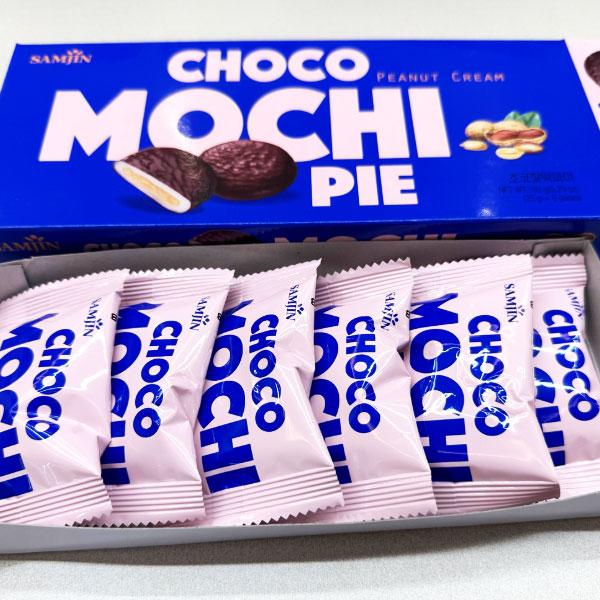 パッケージ＆容量変更】SAMJIN チョコ餅パイ・アップグレード