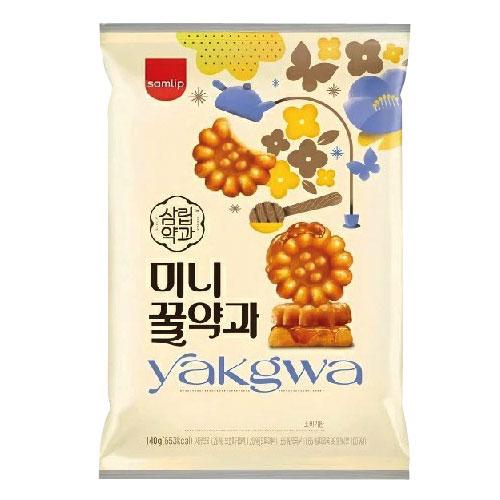 サムリプ ミニはちみつヤックァ 140g ミニ蜂蜜薬菓 韓国伝統菓子 韓国