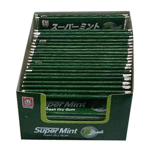 ヘテ スーパーミントドライガム 100枚 HAITAI ミントガム 業務用ガム