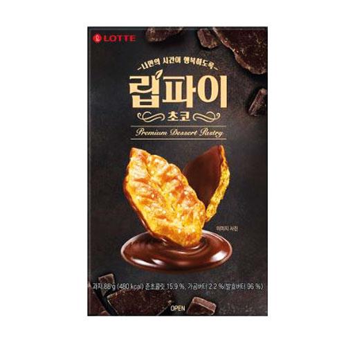 『ロッテ』リーフパイ 88g (チョコ味・8個入) 個包装 パイ スイーツ チョコレートパイ 韓国お菓子｜paldo｜02