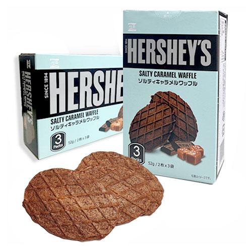 ハーシーズ ソルティキャラメル ワッフル 52g（2枚×3袋）HERSHEY'S