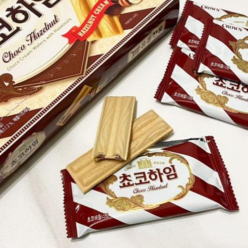 『CROWN』チョコハイム(47g・6個入)<br>クラウン チョコクッキー 韓国お菓子｜paldo｜02