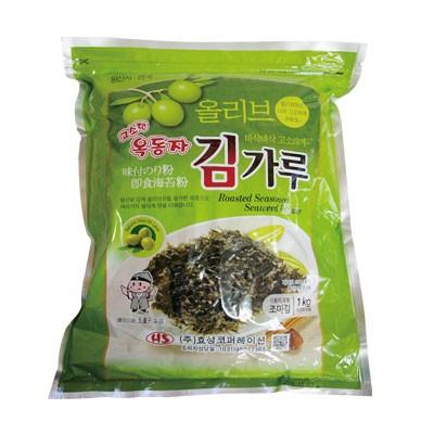 玉童子 オリーブ油 味付けきざみのり 1kg 業務用 大容量 ビビンパ きざみのり 刻み海苔 味付けのり 韓国海苔 日本産
