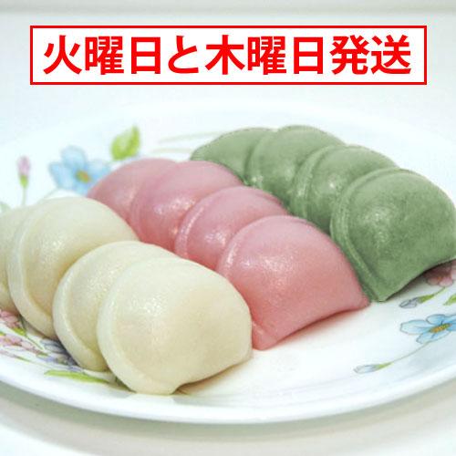 冷蔵 韓国お餅 パラムトッ 約300〜330g □白あん入り 伝統餅 手作り餅