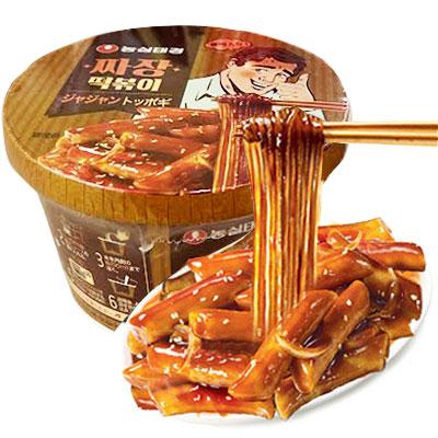 期間限定SALE】ノンシムテギョン ジャジャン トッポキ&ヌードル 128g