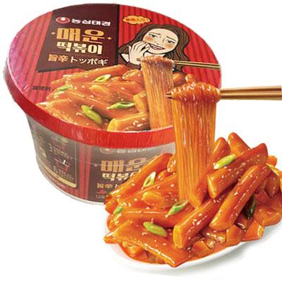 Bnfrom Fromフードトッポギ ノンシムテギョン ピリ辛 トッポキ&ヌードル 128g 即席カップトッポキ