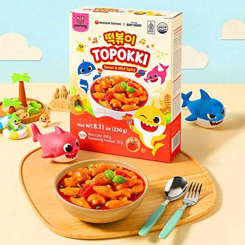 ノンシムテギョン ベイビーシャークトッポキ マイルド味 230g トッポキ