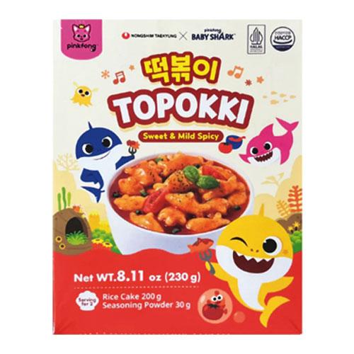 ノンシムテギョン ベイビーシャークトッポキ マイルド味 230g トッポキ