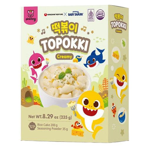 ノンシムテギョン ベイビーシャークトッポキ クリーミー味 235g