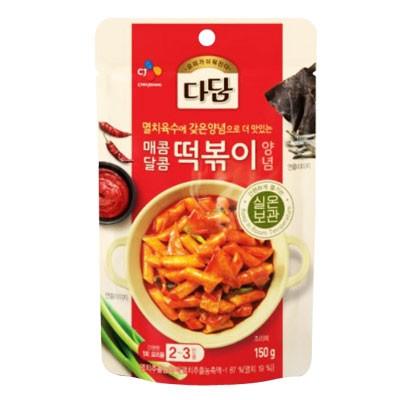 Cj タダムトッポギソース 150g トッポッキ たれ ヤンニョム 韓国調味料 韓国料理 韓国食材 韓国食品 P4 2 八道韓国食品 通販 Yahoo ショッピング