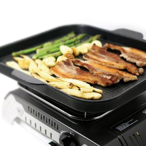 ハナロ ミニサムギョプサル焼肉グリル □サイズ(約30×26×5cm) 携帯用
