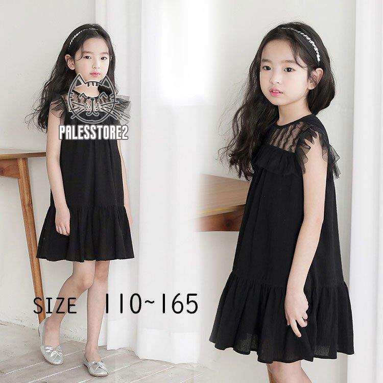 ワンピース キッズ 韓国子供服 女の子 春夏 膝丈ワンピース 子供ドレス 子ども服 キッズワンピース レース 女児 おしゃれ 可愛い 100 110 1 130 140 150 再入荷