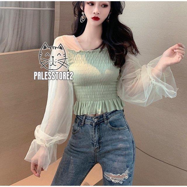 ファッション 人気 トップス レディース 春 夏 カジュアル 新作 春服 春コーデ シャツ ブラウス 透け感 シアー シースルー 異素材 長袖 シャーリング ボリューム袖 シンプル Hgrhvilzbz Www Ludlowbar Com Au