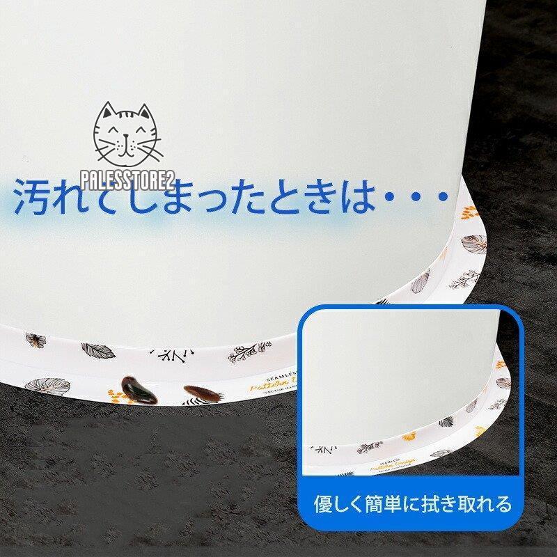 日用品雑貨 トイレ用品 テープ 防カビ 防水 対策 簡単 フルーツ 果物 動物 植物 無地 透明 ホワイト ブルー グリーン クリア モノトーン｜palesstore2｜12