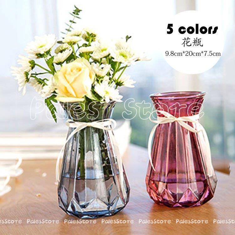 花瓶 ガラス おしゃれ フラワーベース 透明 生け花 造花用 水耕栽培用 花器 花びん かびん シンプル モダン インテリア 置物 リビング 寝室 玄関 書斎 食卓 窓辺 Bh Palesstore 通販 Yahoo ショッピング