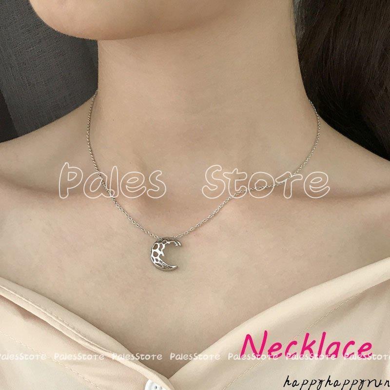 ネックレス レディース アクセサリー シルバー925 チェーン カジュアル デイリー 三日月 かわいい おしゃれ ギフト プレゼント Xw Palesstore 通販 Yahoo ショッピング