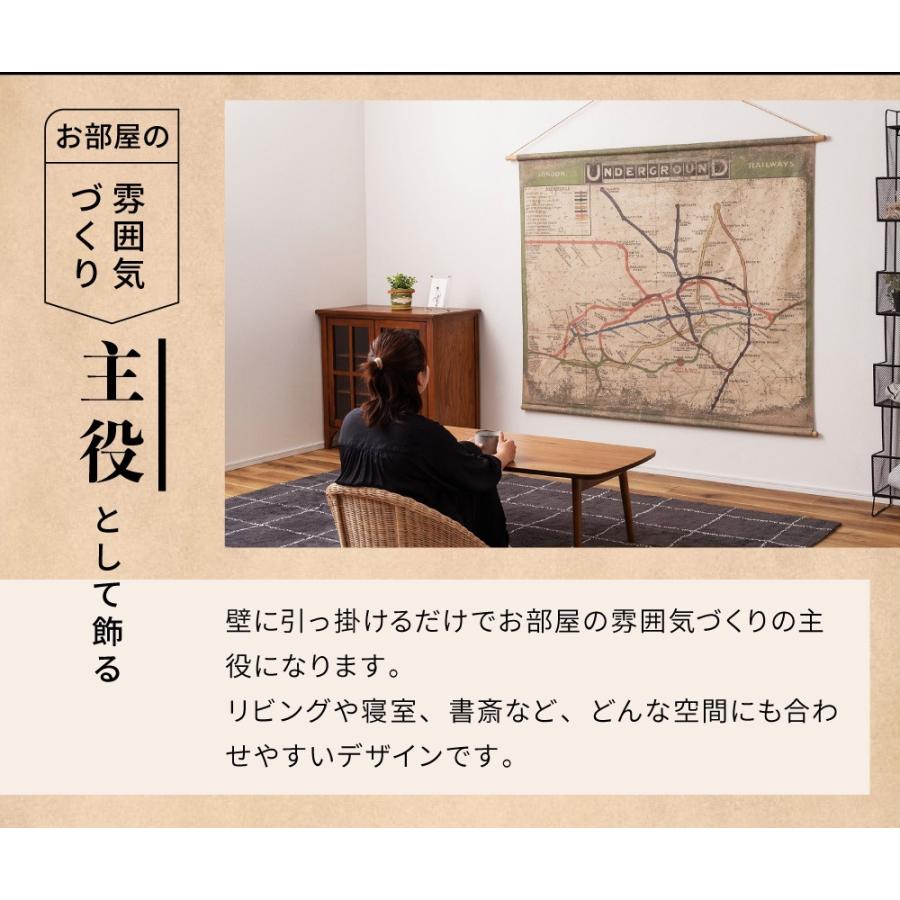 東谷 タペストリー 壁掛け カフェ おしゃれ 壁飾り ビンテージ
