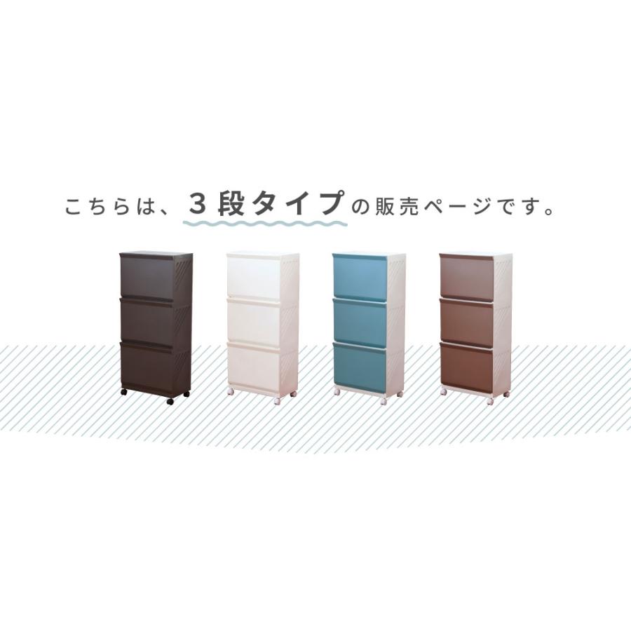 東谷 ランドリーバスケット 縦型 3段 キャスター ランドリーラック