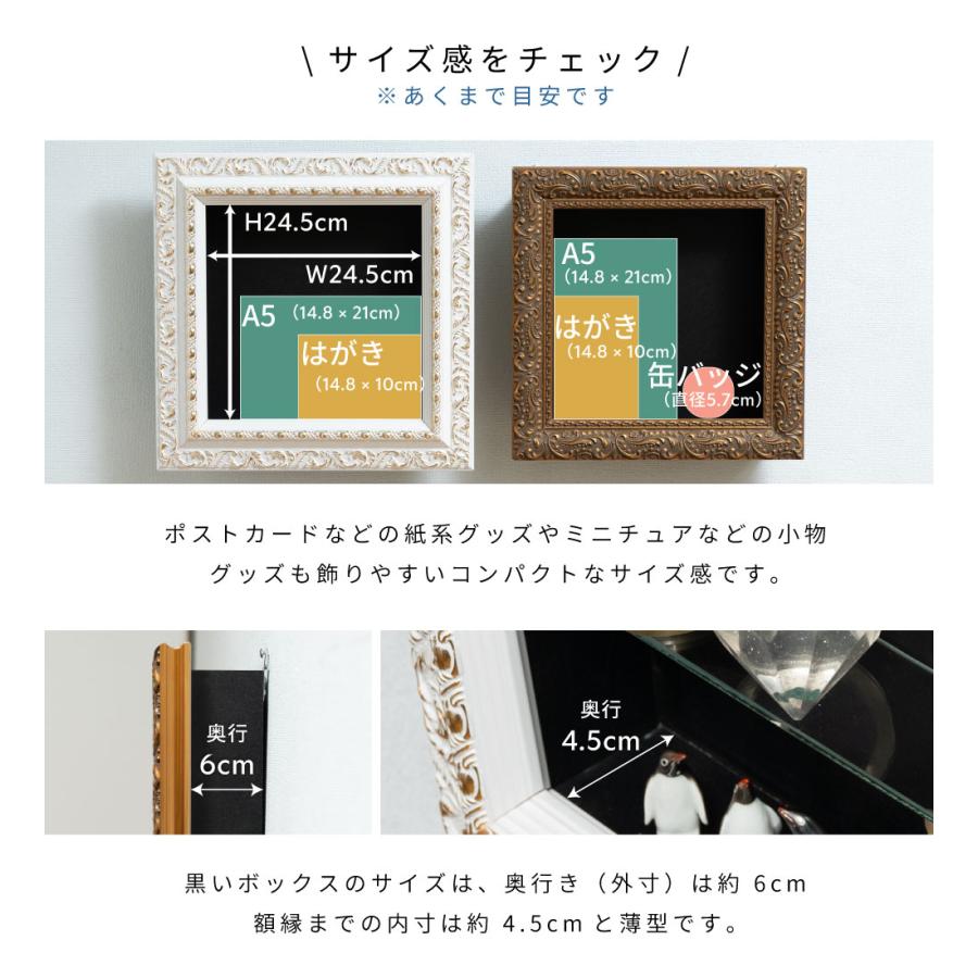 コレクションケース ウォールラック 棚板高さ調節 額縁 ディスプレイ