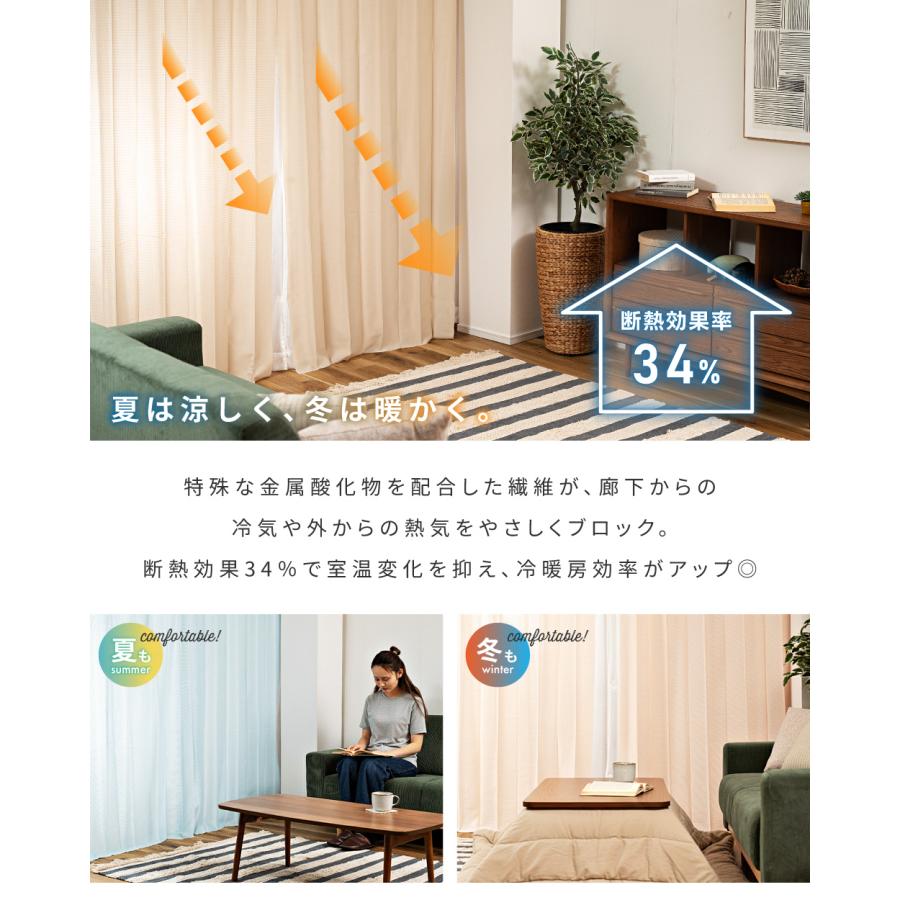 カーテン レースカーテン おしゃれ 間仕切りカーテン 幅100 高さ250