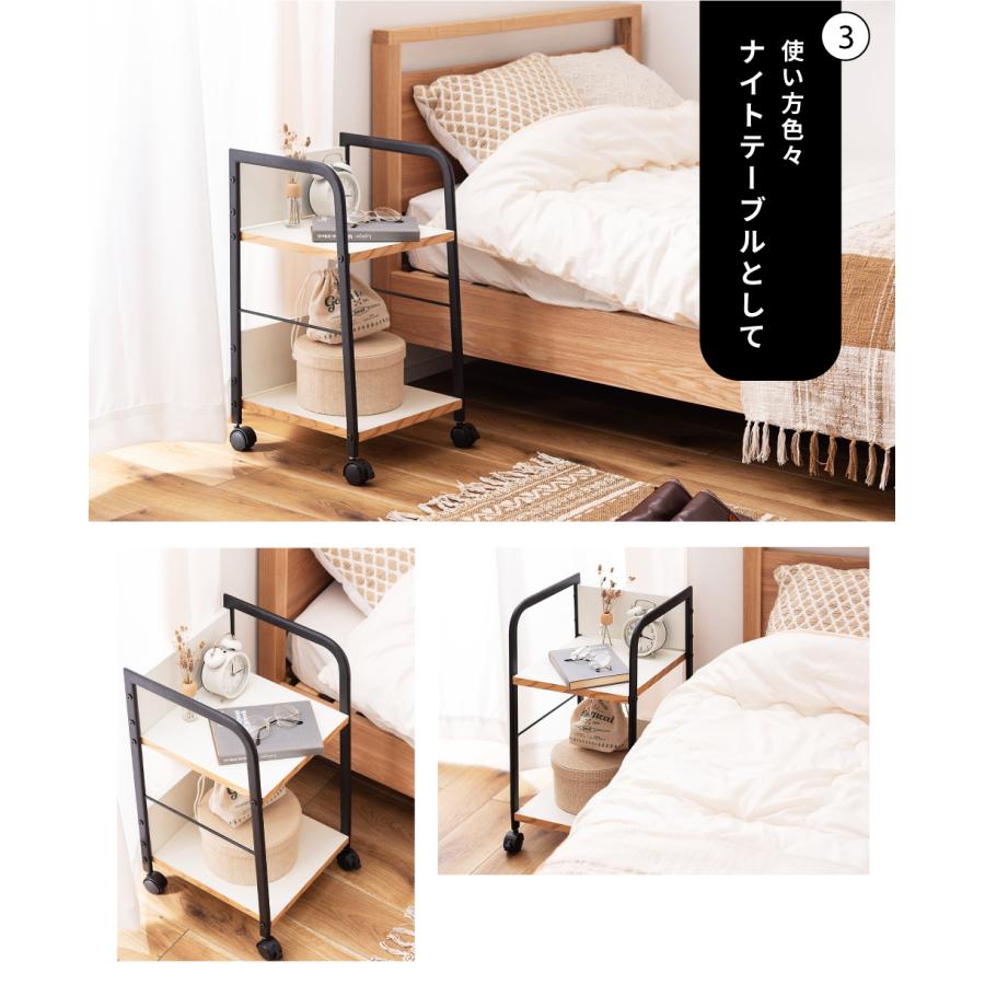 東谷 ワゴン キャスター付き デスクワゴン ランドセルラック 子供