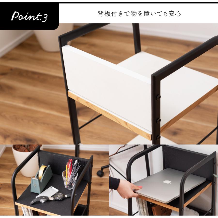 東谷 ワゴン キャスター付き デスクワゴン ランドセルラック 子供