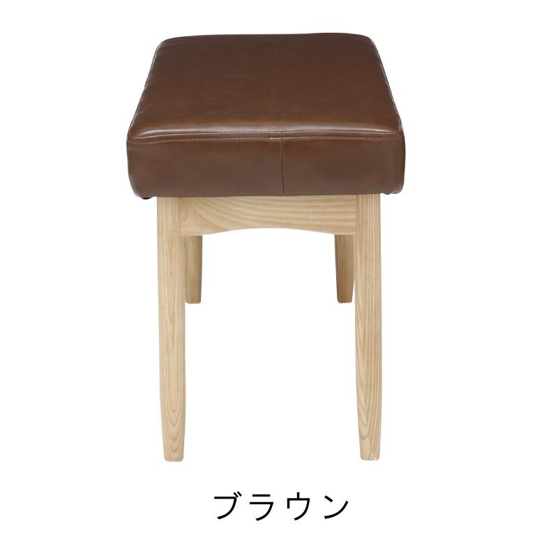 ベンチチェア ダイニングベンチ ベンチ 椅子 長椅子 おしゃれ 木製 レザー 合皮 アンティーク レトロ モダン 安い|palette-life|05