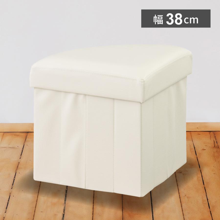収納スツール ボックス フタ付き 布 椅子 座れる収納ボックス おしゃれ コーナー レザー おもちゃ箱 安い Lfs 813 パレットライフ 通販 Yahoo ショッピング